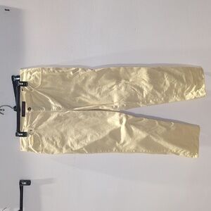 Gloria Vanderbilt yellow jeans size 14